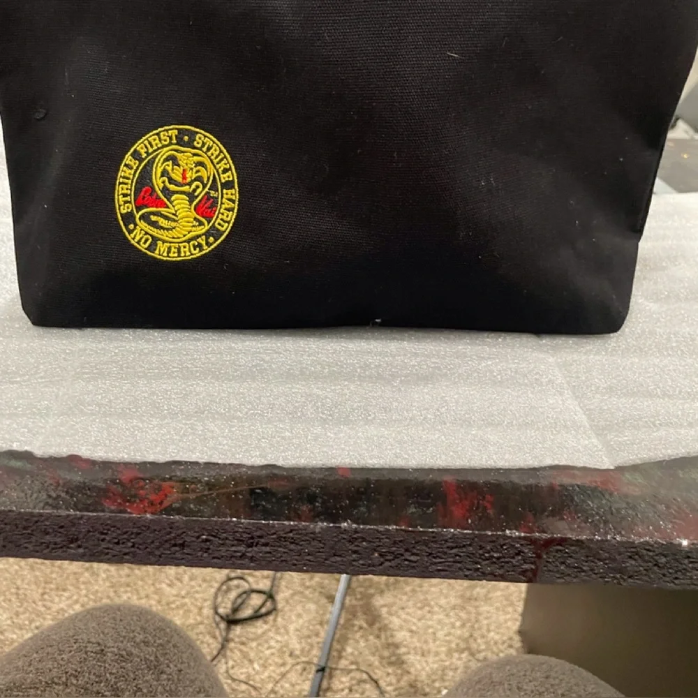 Pley beauty x cobra Kai limited edition premium canvas makeup bag - Picture 2 of 3